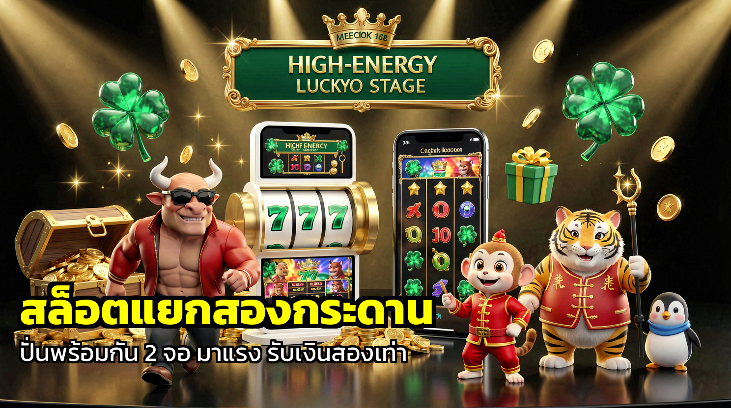 สล็อตแยกสองกระดาน